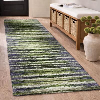 Addison Rugs Premium Washable Super Soft Ombre Reliance Dream Shag Rug