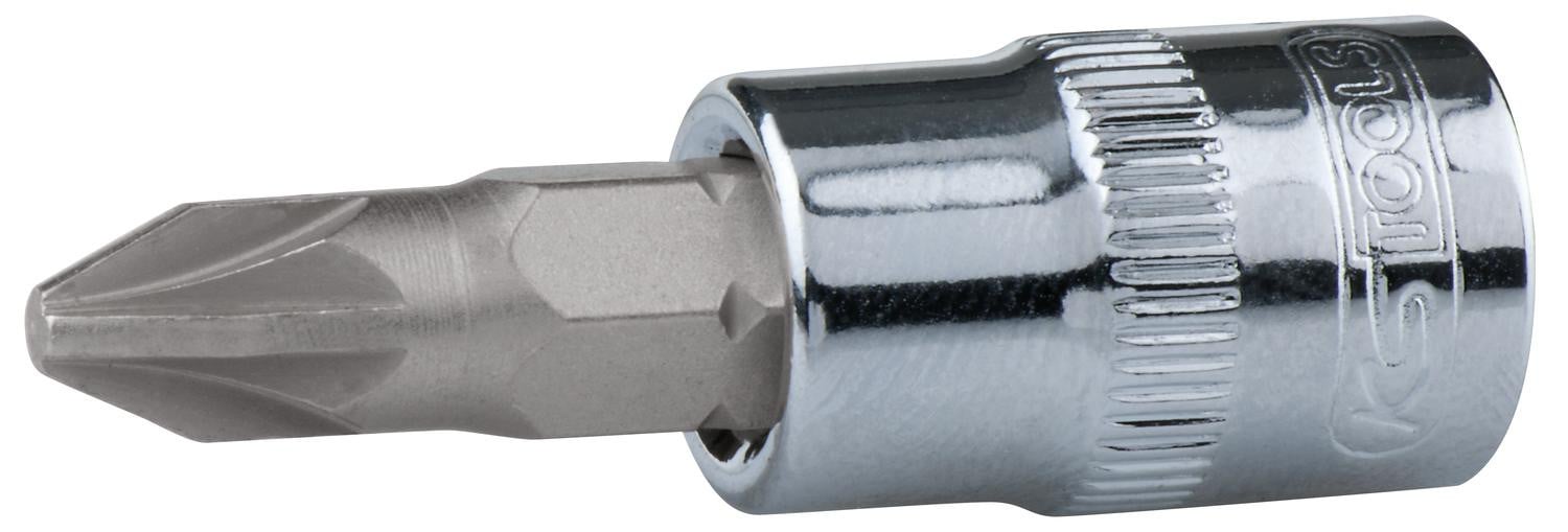 KS Tools 1/4 inch chroomverchroomde bit-doppen PZ2