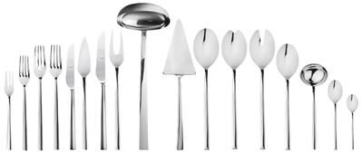 Mepra Atena Flatware Set - 151 Pieces - Stainless Steel