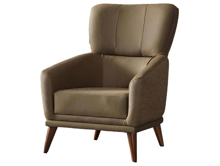 Xlmoebel Sessel Grüner Polstersessel mit hochwertigem Textil und modernem Design (Sessel), Hergestellt in Europa