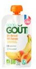 Good Goût Banane Abricot dès 4 Mois Bio 120 g - Gourde 120 g