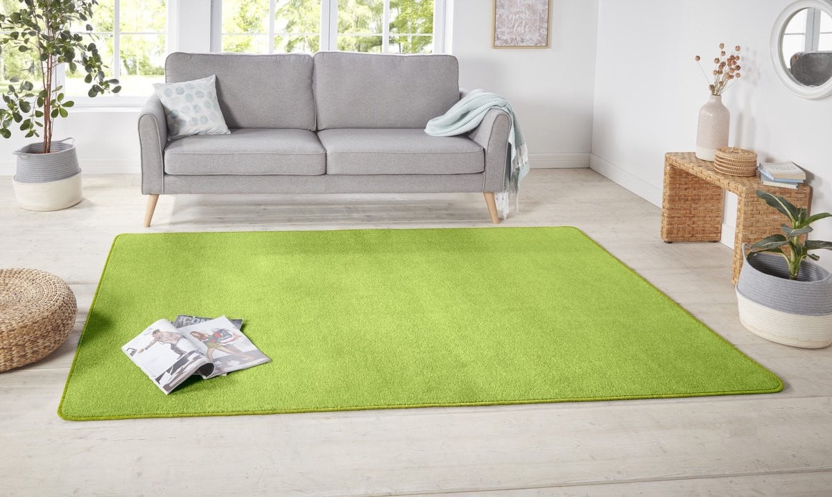 Flycarpets Laagpolig Vloerkleed Nasty Groen 200 x 300 cm