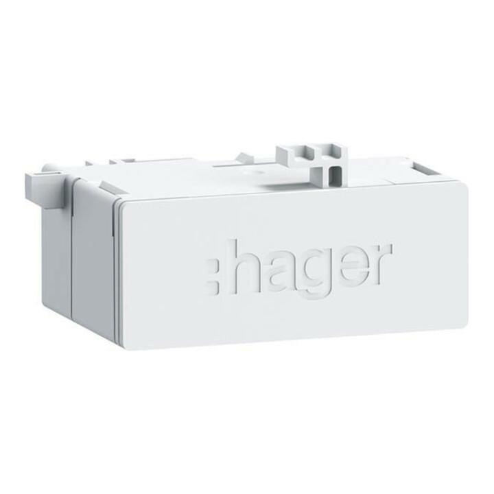 Hager RJ45-Buchse Patch 180°IP20 CAT6A ZZ45WAN2PP)
