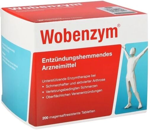 Marke WOBENZYM Tablets 200 pcs.