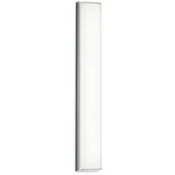 Helestra LED-Wandleuchte Cosi Glas Silber Chrom 61 cm
