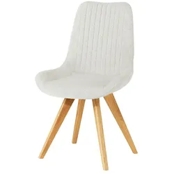 Woodford Esszimmerstuhl mit Steppung im Rücken Bratislava ¦ beige ¦ Maße (cm): B: 56,5 H: 85 T: 63.5