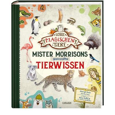 Die Schule der magischen Tiere Erstausstattung: Mister Morrisons gesammeltes Tierwissen, Gebundene Ausgabe von Margit Auer,Martin Verg, Carlsen,