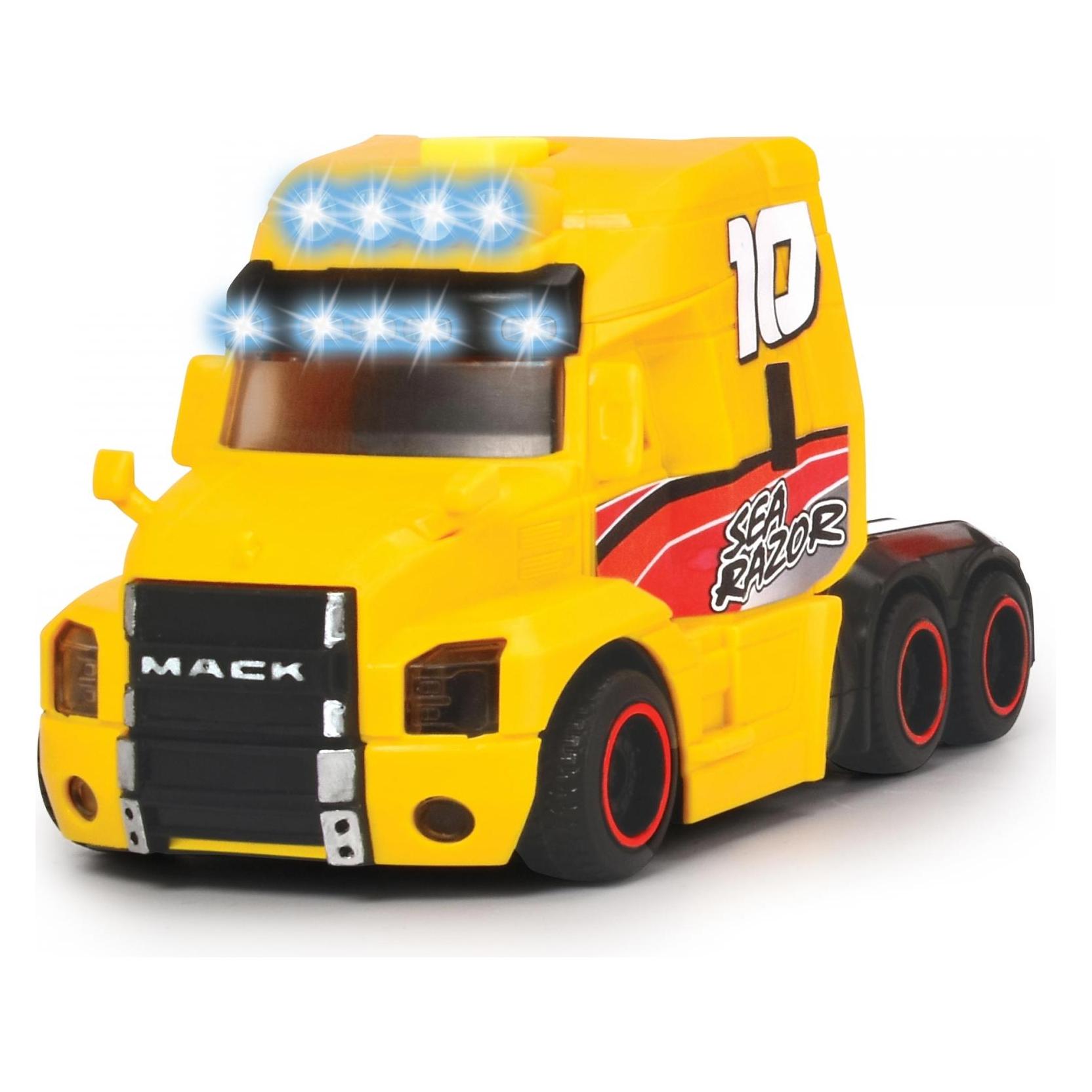 Dickie Truck mit Schnellboot (203747009)