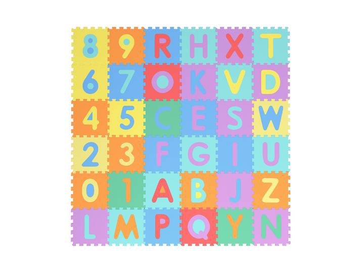 Puzzlematte Spielmatte farbig