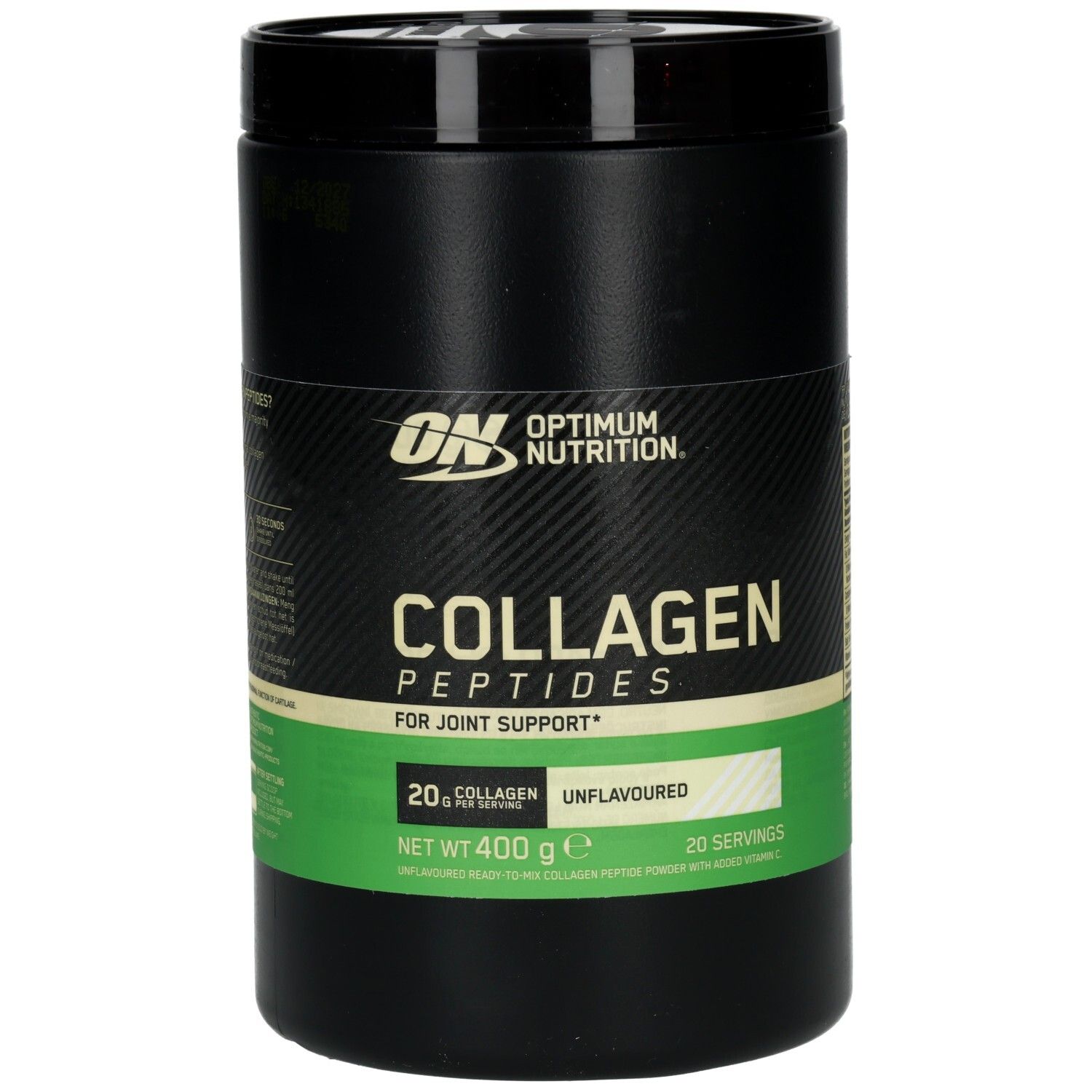Optimum Nutrition Collagen Peptides Unflavoured 400 g Pulver
