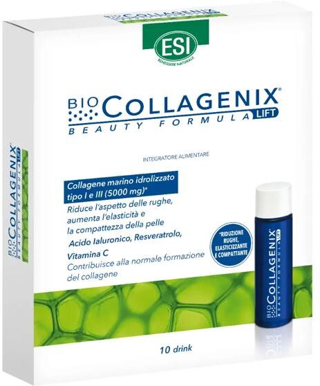 Esi Biocollagenix Integratore di Collagene 10 Drink