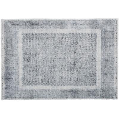 Fußmatte BARBARA BECKER "Square BB", silber (silberfarben), B:67cm H:10mm L:170cm, Polyamid, Teppiche, Fußmatte, Schmutzfangmatte, auch als Läufergröße erhältlich