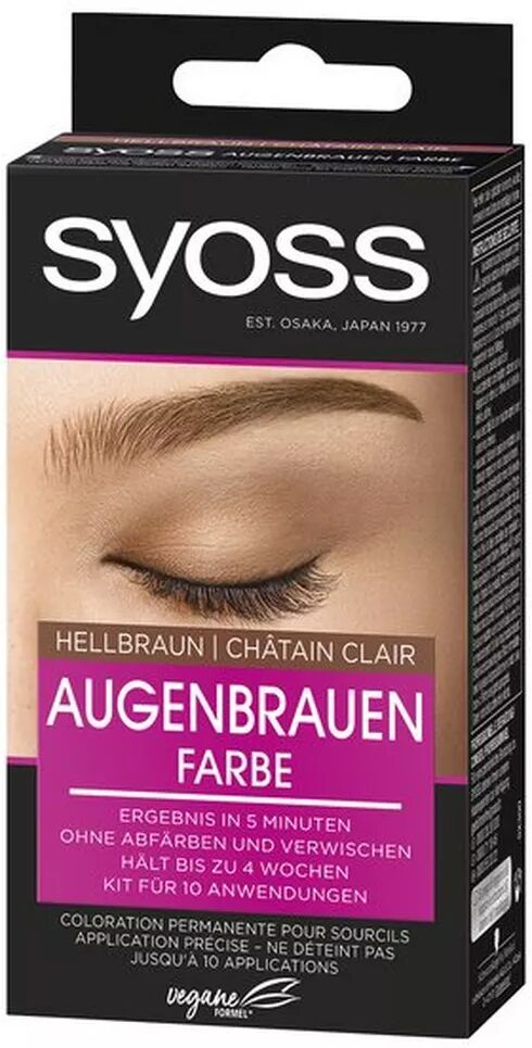 Syoss - Augenbrauen-Kit, One Size, Hellbraun -