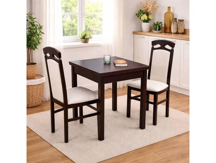 moebel-direkt-online Essgruppe Tischgruppe Anthony, (Set), Tisch mit Auszug, Stühle bepolstert