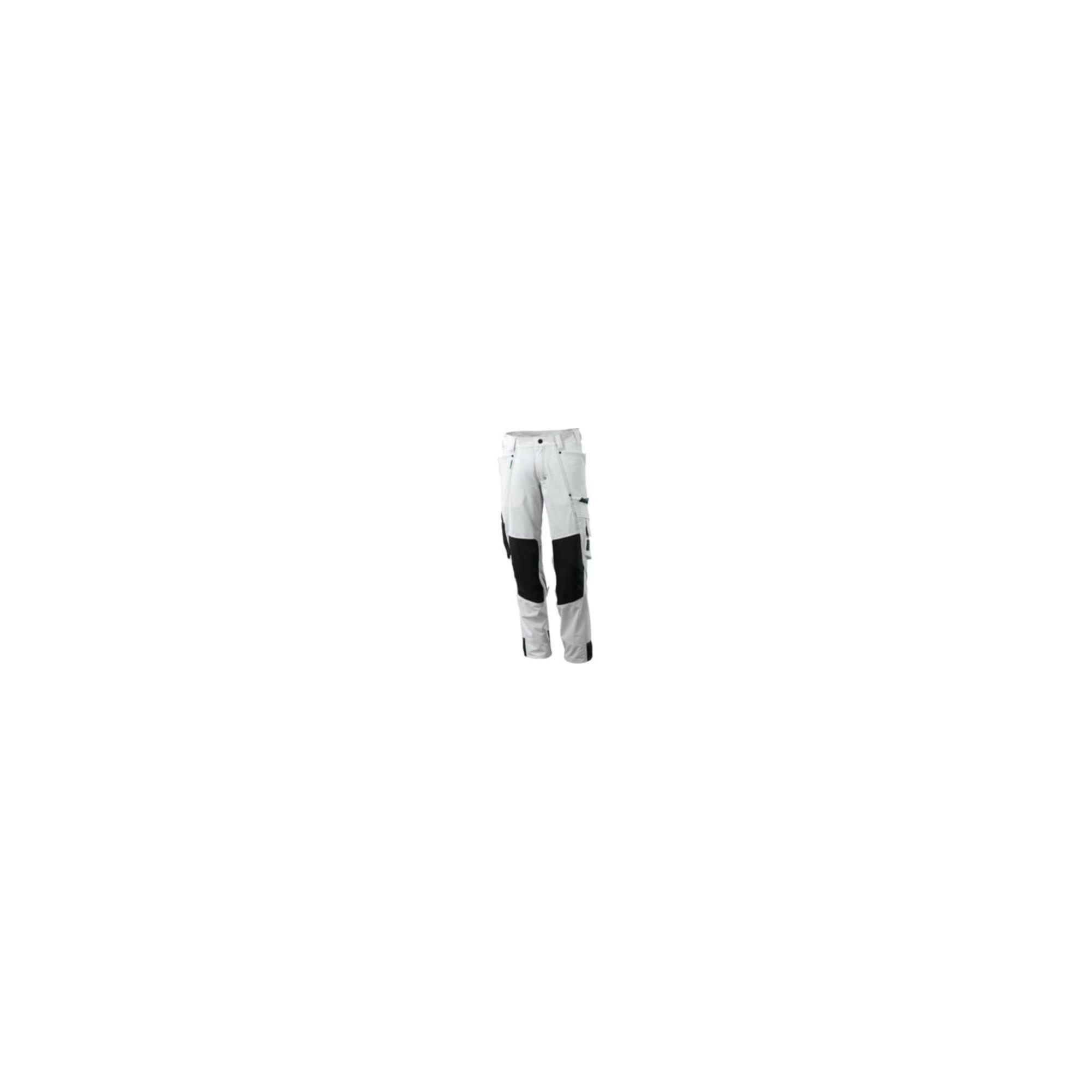 Mascot Hose mit Knietaschen Gr.82C52 weiss aus Stretchstoff, 17179-311-06-82C52)
