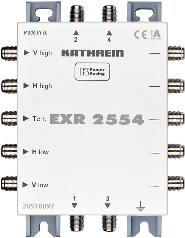 Kathrein Multischalter 5 auf 4 kaskadierb. EXR 2554 (20510097)
