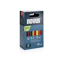 Novus Tools 035-0013 Schrumpfschlauch-Set Schwarz, Rot, Gelb 1 St.