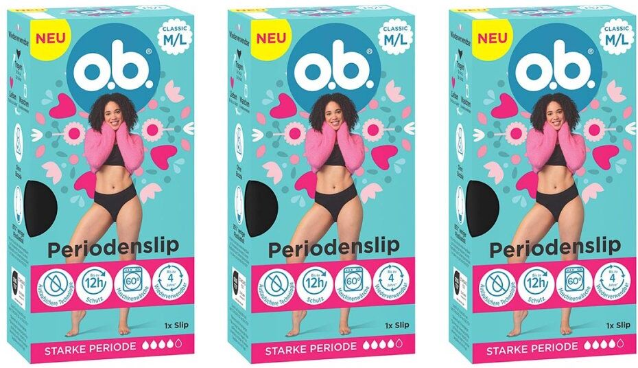 o.b. Periodenslip Größe M / L