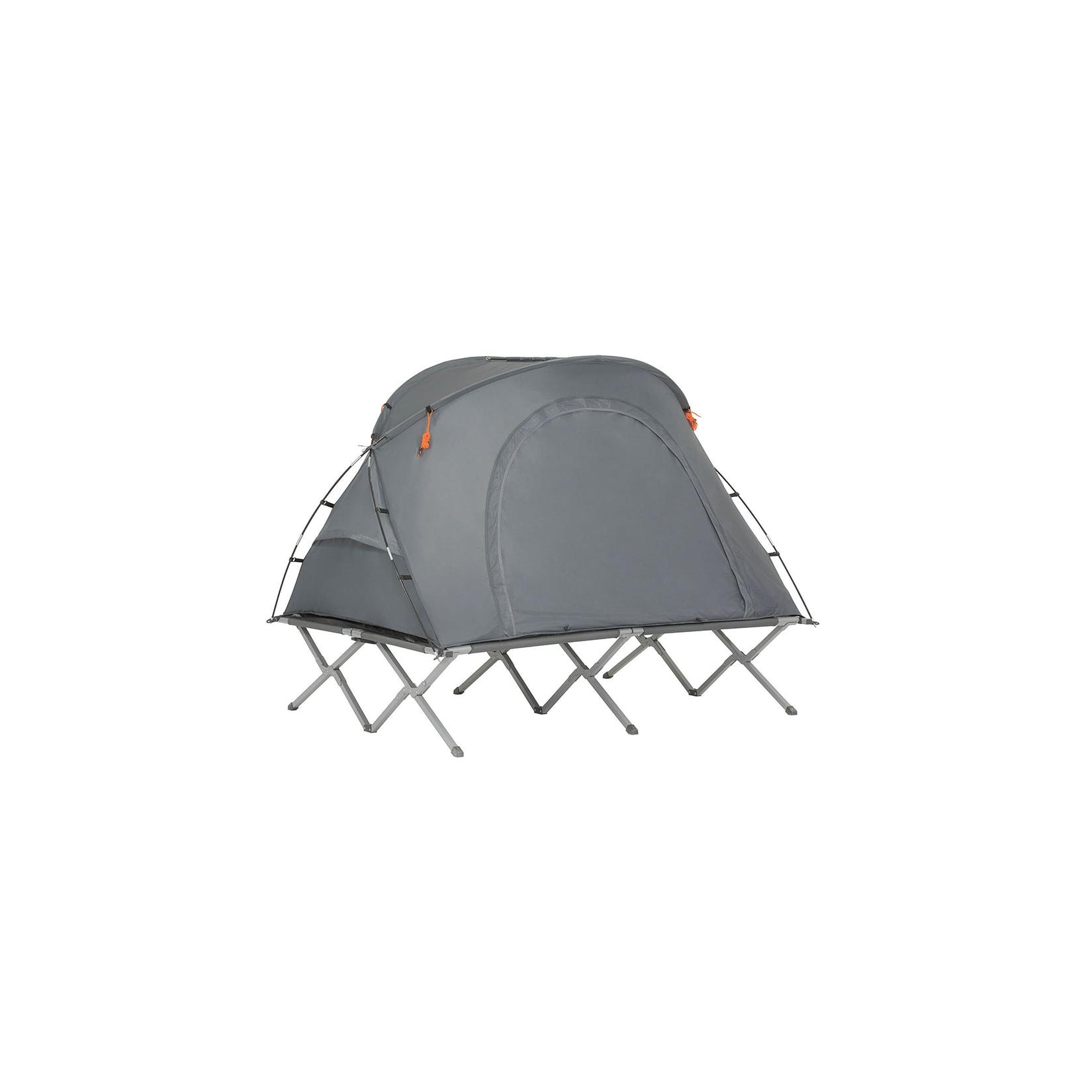 SoBuy Campingzelt für 2 Personen Hellgrau 193x86,5x154,5cm Funktional