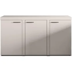 SIDEBOARD Spacoro 3D Beige 148,8/82/40,3 cm – Wohnzimmer Kommode Stilvolle, Modern