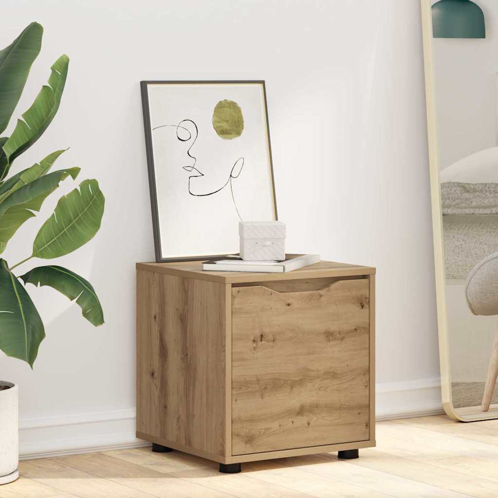 Lily Manor Freestanding Bathroom Cabinet Artisan Oak 44cm H X 40.5cm W X 40cm D