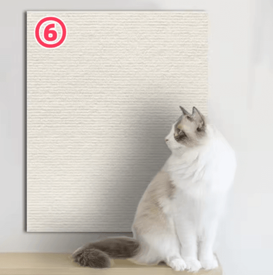 Inspire Picks ShieldGuard Self Adhesive Cat Scratch Furniture Protector Mat white 30x200cm