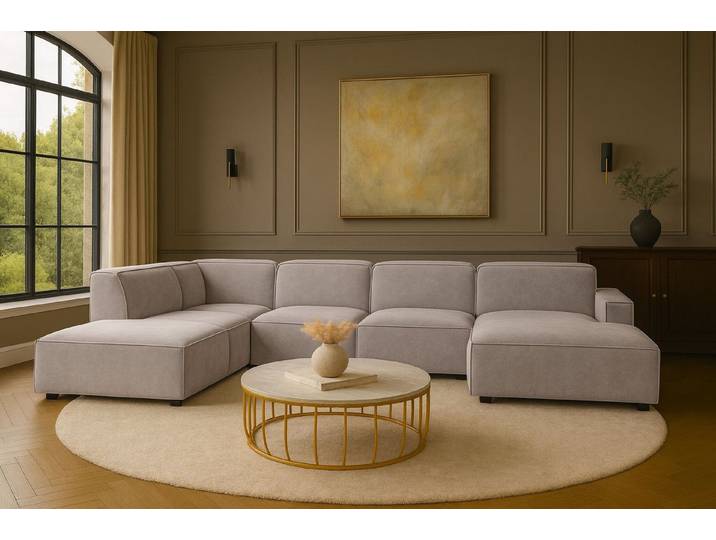 Kaiser Möbel Ecksofa Ecksofa Cursal V – großes modulares Design für Stil und Komfort, Einzelsofa