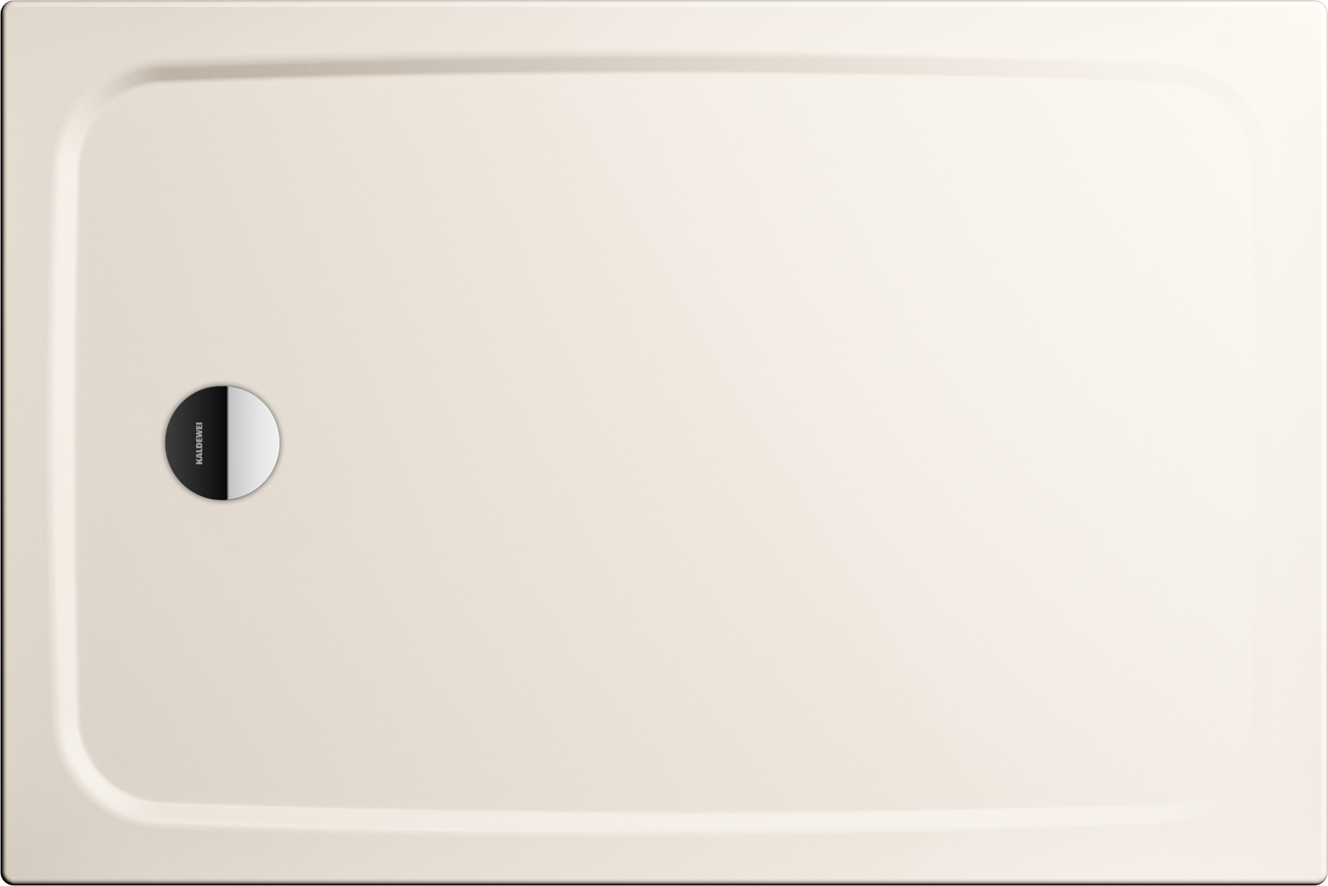 Kaldewei Cayonoplan douche 362600010231 80x140x2,5cm, pergamon