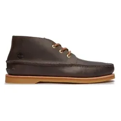 Timberland für Herren. TB0A5S99W011 Stiefelette Crafted Mittelbraun (41 W), Leder, Wohnung, Schnürsenkel, Lässig