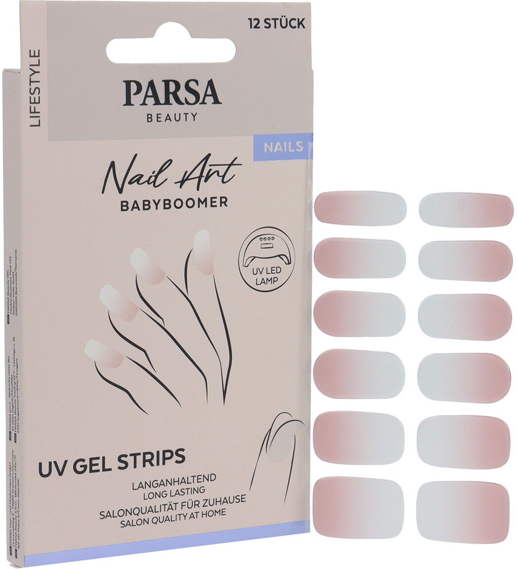PARSA Beauty UV-Nagelfolien Babyboomer