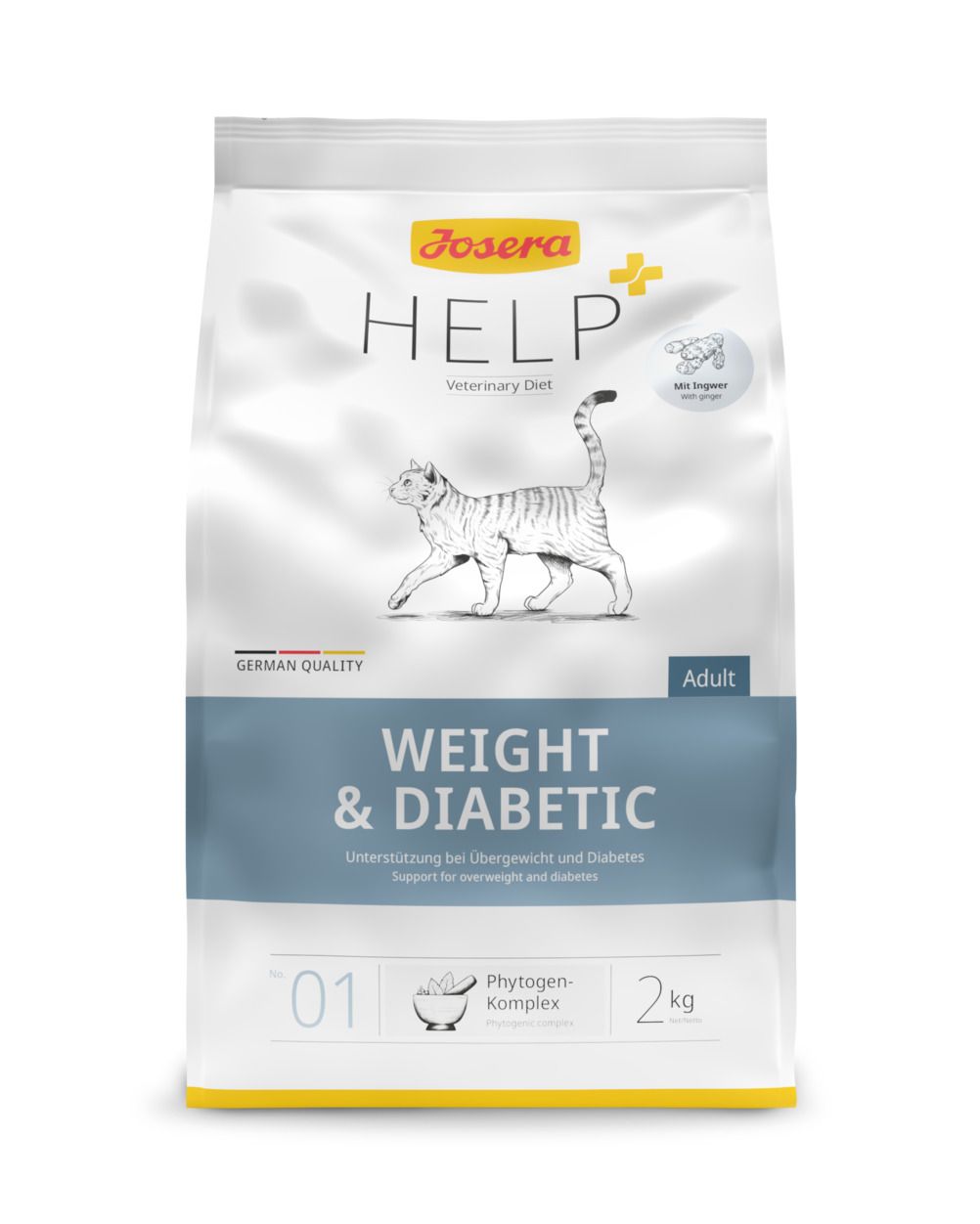 Josera Weight & Diabetic Cat dry 2 kg Futter
