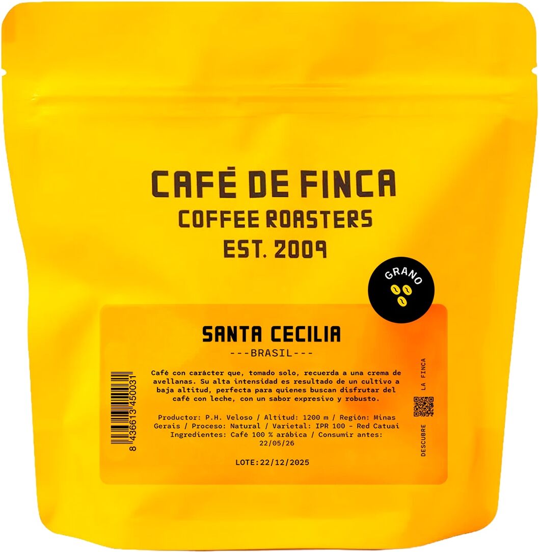 Café de Finca Café en grano Santa Cecilia Brasil .