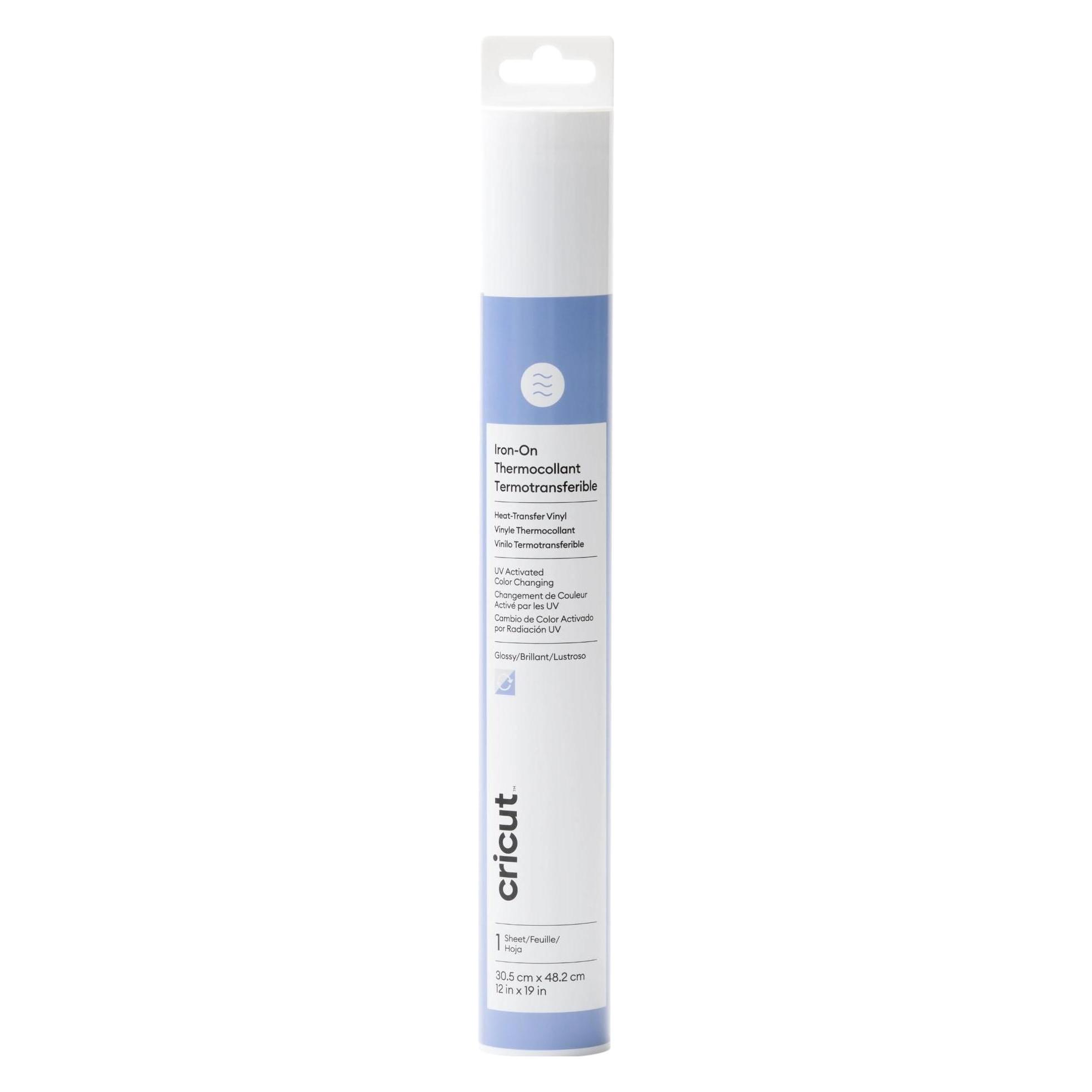 Cricut Iron-On UV color change 30x48cm Pastel Blue (P) (2011486)