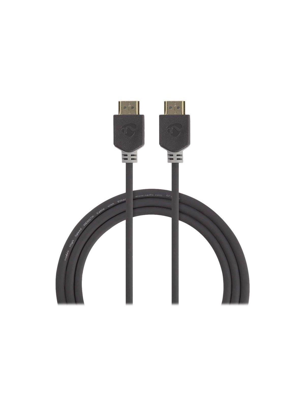 Nedis HDMI cable with Ethernet - 5 m
