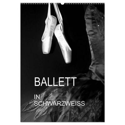 Ballett in Schwarzweiss (Wandkalender 2027 DIN A2 hoch), CALVENDO Monatskalender