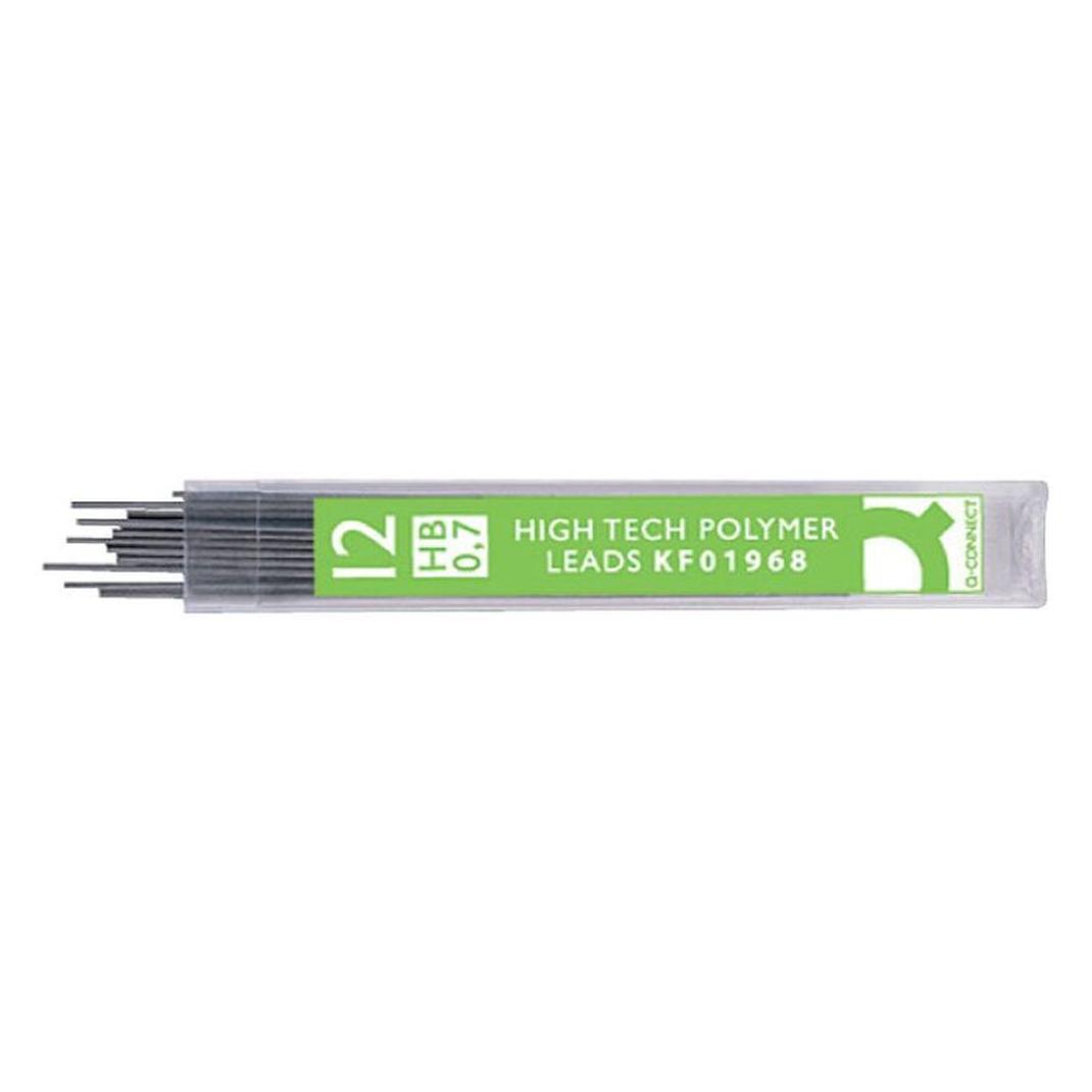 Q-Connect Feinminen 0,7 mm HB (12 Stk., 0.70 mm, HB) (KF01968)