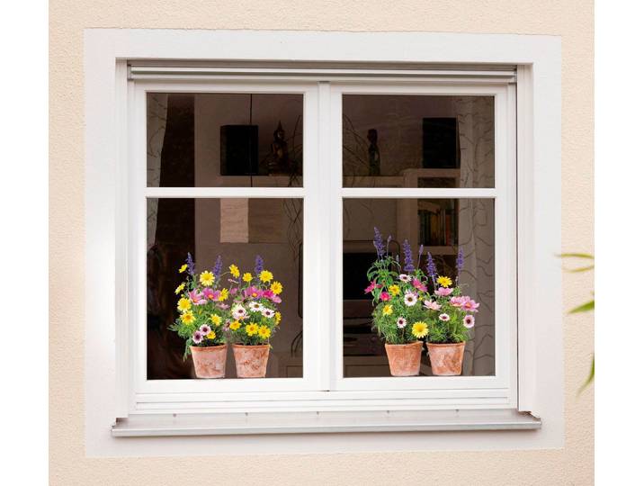 Fensterbild KOMAR Springtime , bunt, B:31cm H:31cm L:31cm, Kunststoff, Fensterbilder, Fensterbild, 31x31 cm (Breite x Höhe), selbsthaftend