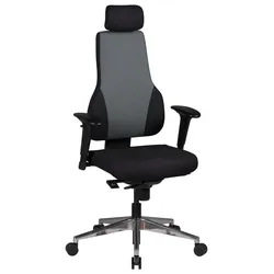 AMSTYLE Bürostuhl QENTIN SPM1.272 schwarz/grau