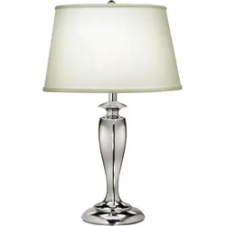 Elstead Lighting, Tischlampe, Stuyvesant Tischleuchte E27 Poliertes Nickel (E27)