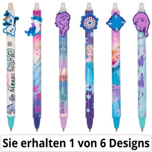 CoolPack Gelschreiber Disney Frozen, sortiert, radierbar, Strichbreite 0,5 mm, Schreibfarbe blau