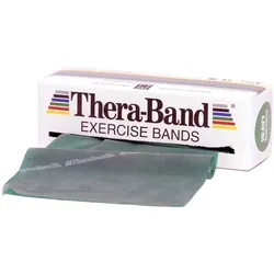 Thera-Band Widerstandsband Level 3 Schwierig Grün 5,5m