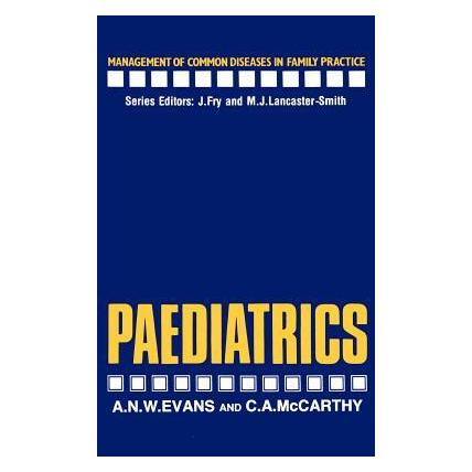 Springer Evans:Paediatrics (Englisch, Hardcover, A Evans, A. Evans, C McCarthy) (63082417)