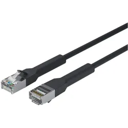 Lanview CAT6A U/FTP 7,5m Black (U/FTP, CAT6a, 7.50 m), Netzwerkkabel