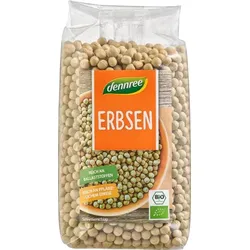 dennree Erbsen ganz, getrocknet bio 500g