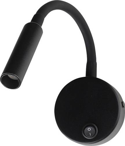 V-TAC VT-88063 241506 Wand-Nachttischlampe EEK: G (A - G) 3W Schwarz