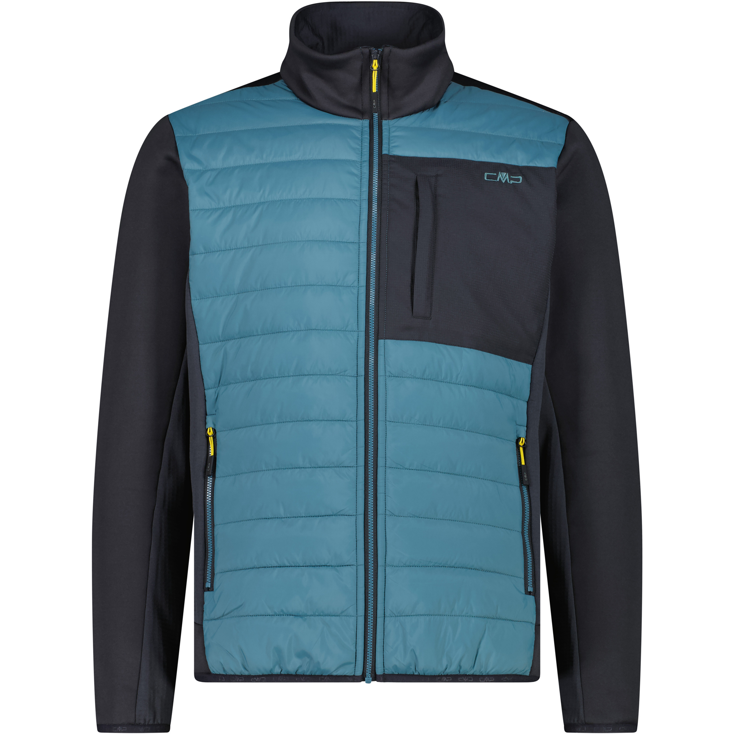 CMP Hybrid Herren Kunstfaserjacke blau Größe XL Trekking Elastisch