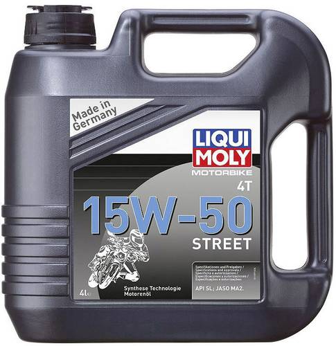 Liqui Moly MOTORBIKE 4T 15W-50 STREET 1689 4-Takt-Motoröl 4l