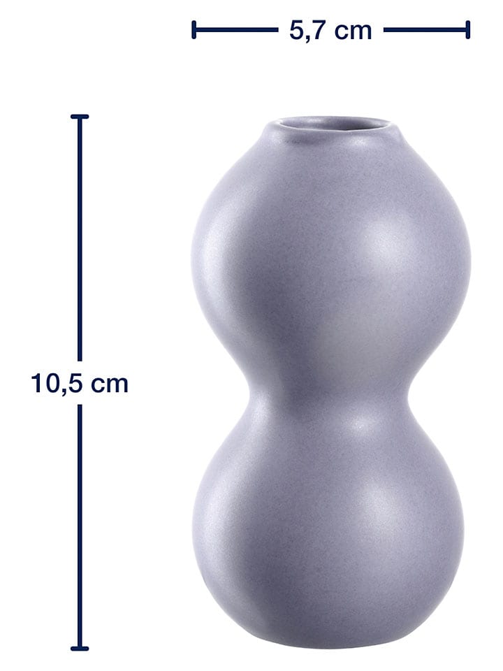 LEONARDO Vase "Vivace" in Lila - (H)10,5 x Ø 5,7 cm - onesize