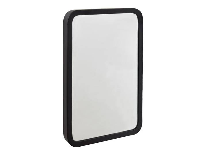 Loft42 Wandspiegel Dory Schwarz, Metall, 31x46x4 cm, Spiegel, Wandspiegel