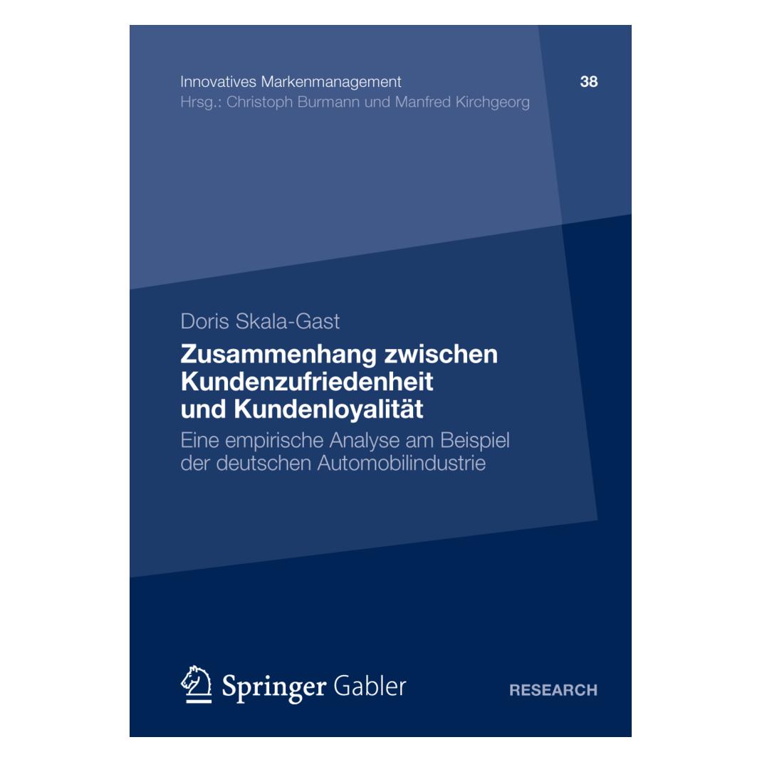Gabler Zusammenhang zwischen Kundenzufriedenheit und Kundenloyalität (Deutsch, Softcover, Doris Skala-Gast) (8011623)